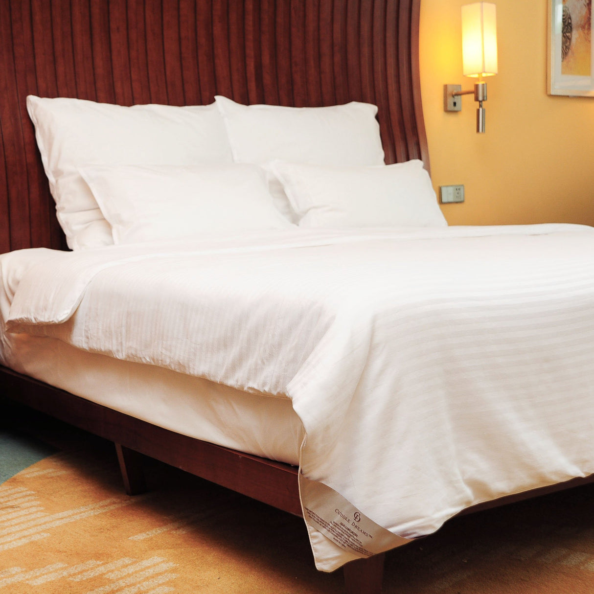 Silk Comforter for Spring/Summer/Fall, 100% Long-Strand Silk Filling, Natural & Breathable (King Size)