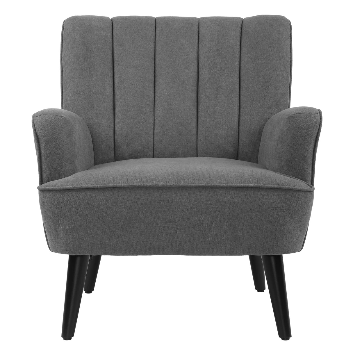 Accent Chairs, Fabric Upholstered Armchairs, Mid Century Modern Accent Chair