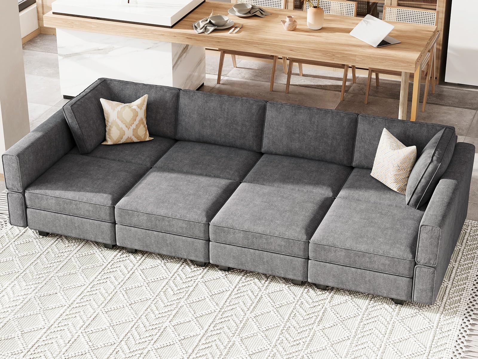 Modular Sleeper Sofa Sectional Sleeper Couch Convertible Sectional Couch