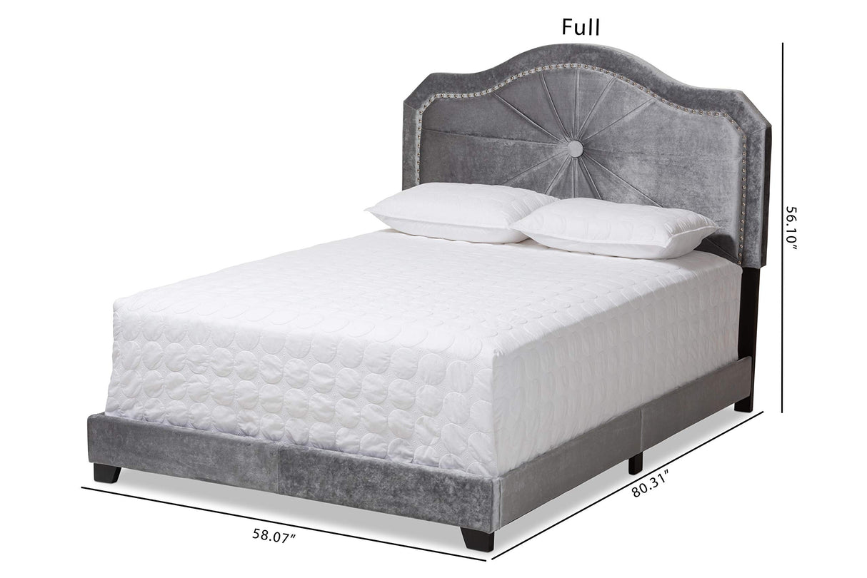 Beds (Box Spring Required), King, Gray
