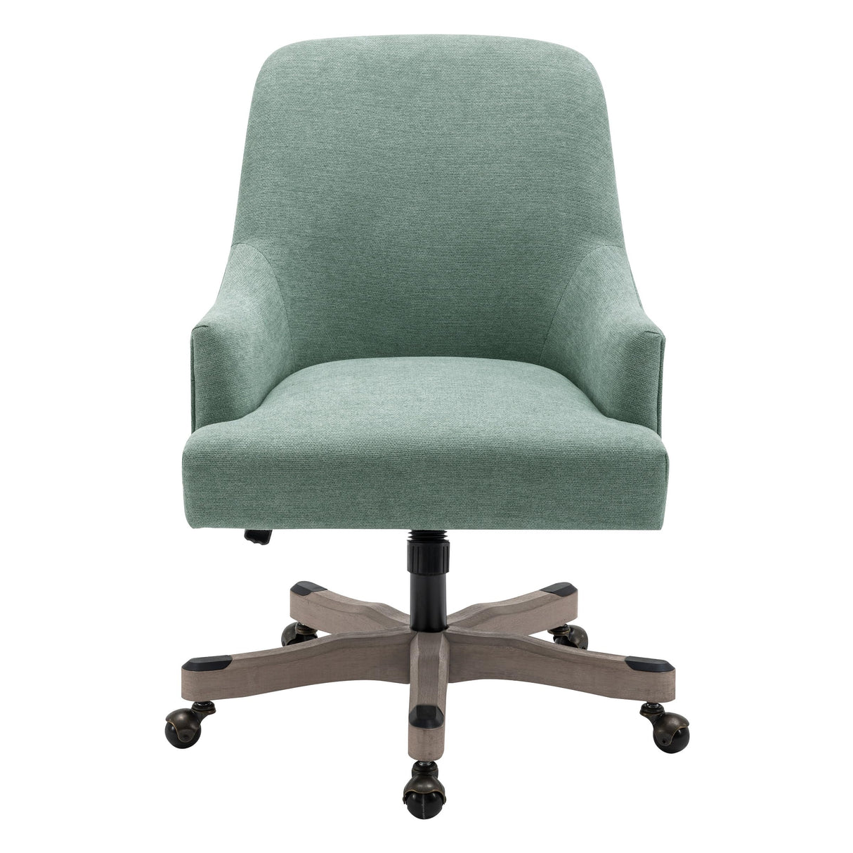 Bradwell Adjustable Swivel Office Chair - Mint Fabric