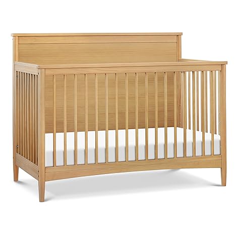 4-in-1 Convertible Crib in Walnut, GREENGUARD Gold Certified