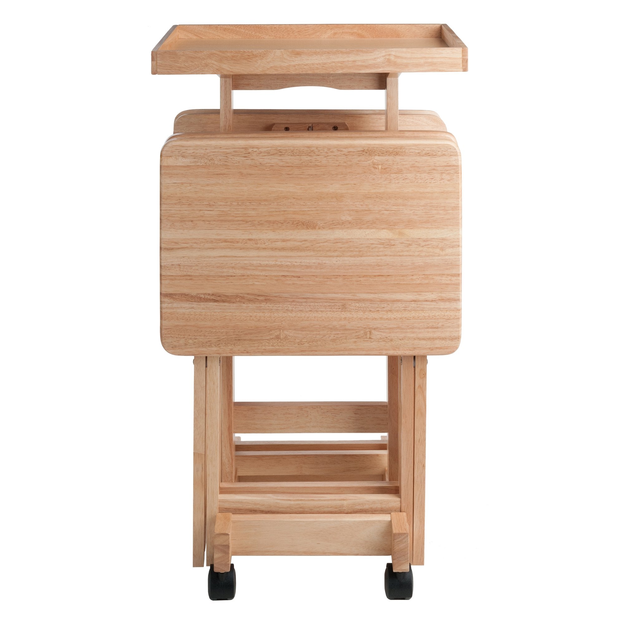 6-Piece Snack Table, Natural (42820)