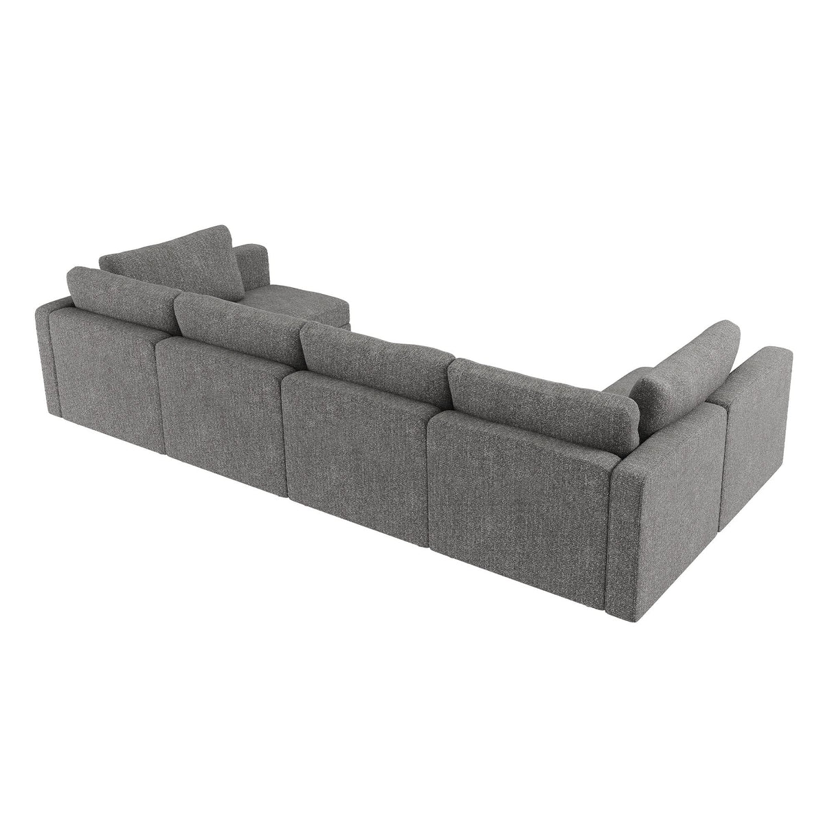 Oversized Modular Sectional Sofa Reversible U Shaped Sectional Couch