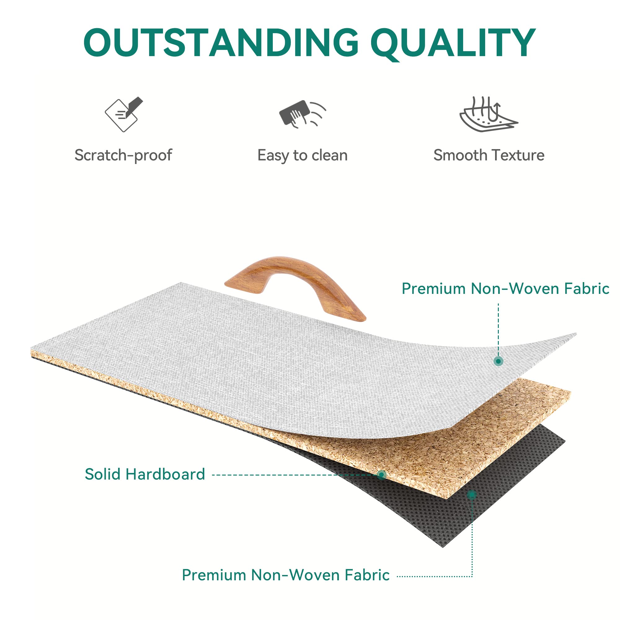 Dresser with 7 Drawers - Fabric Storage Tower, Organizer Unit for Bedroom