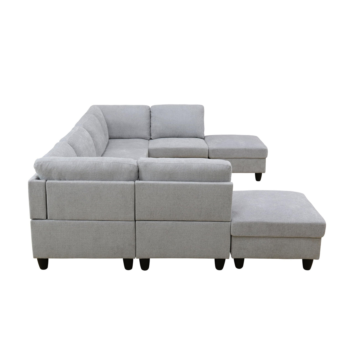 Oversized Modular Sectional Couches for Living Room