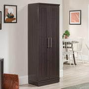 Sauder HomePlus Storage Pantry cabinets, L: 23.31" x W: 17.01" x H: 71.18", Dakota Oak
