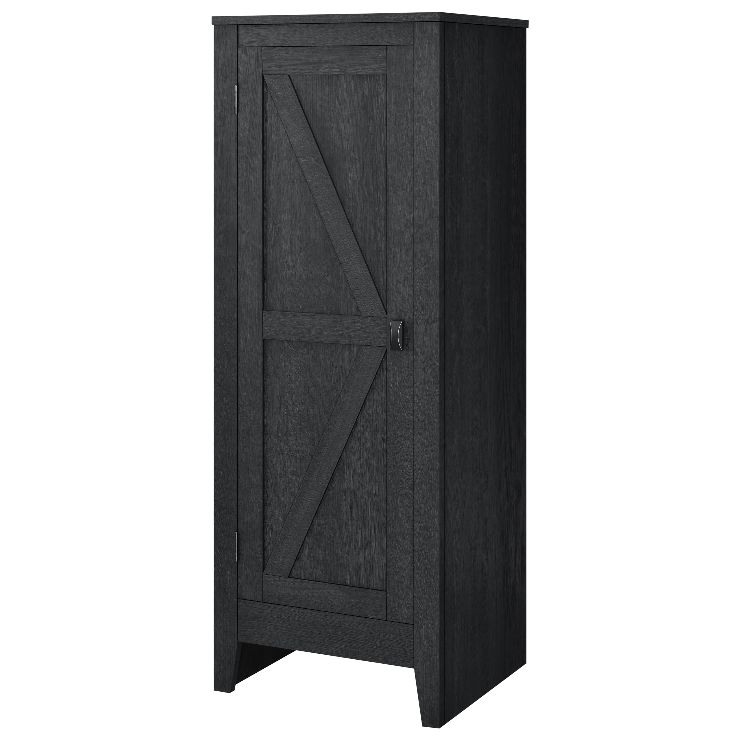 Evolution Farmington Storage Cabinet, 1 Pack, Black Oak