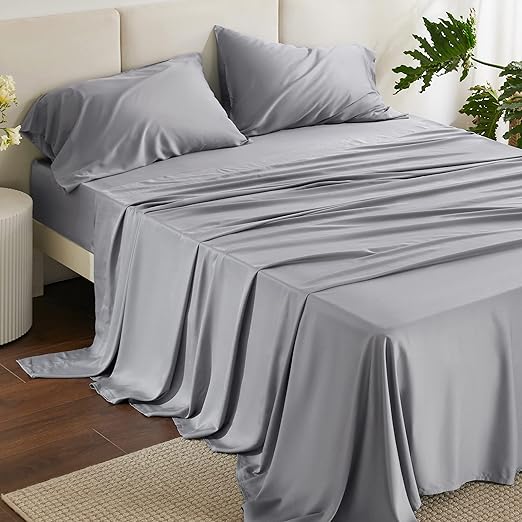 Queen Sheets, Rayon Derived from Bamboo, Queen Cooling Sheet Set