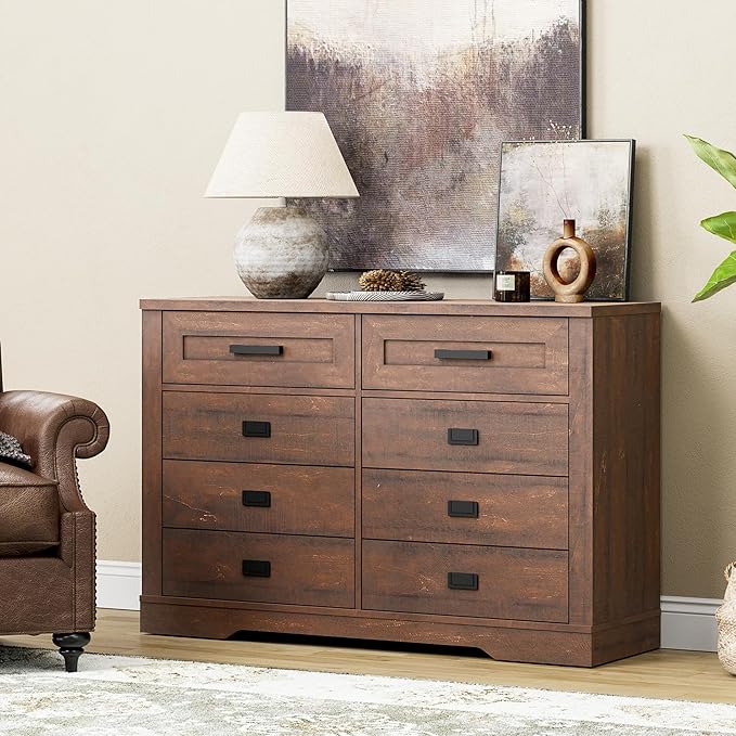 8 Drawers White Dresser Chests