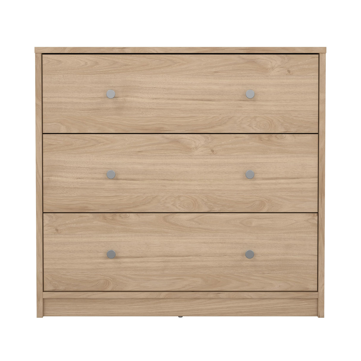 Portland 3 Drawer Chest, Jackson Hickory