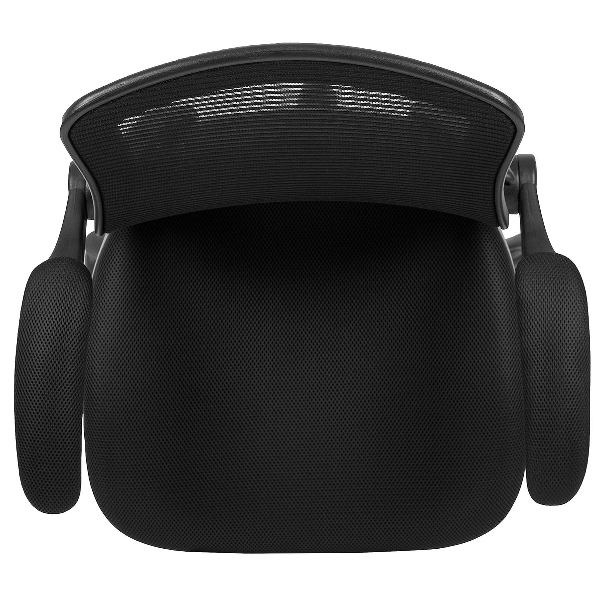 Back Swivel Office Chair with Adjustable Foot Ring, Lumbar Support, and Seat Height,