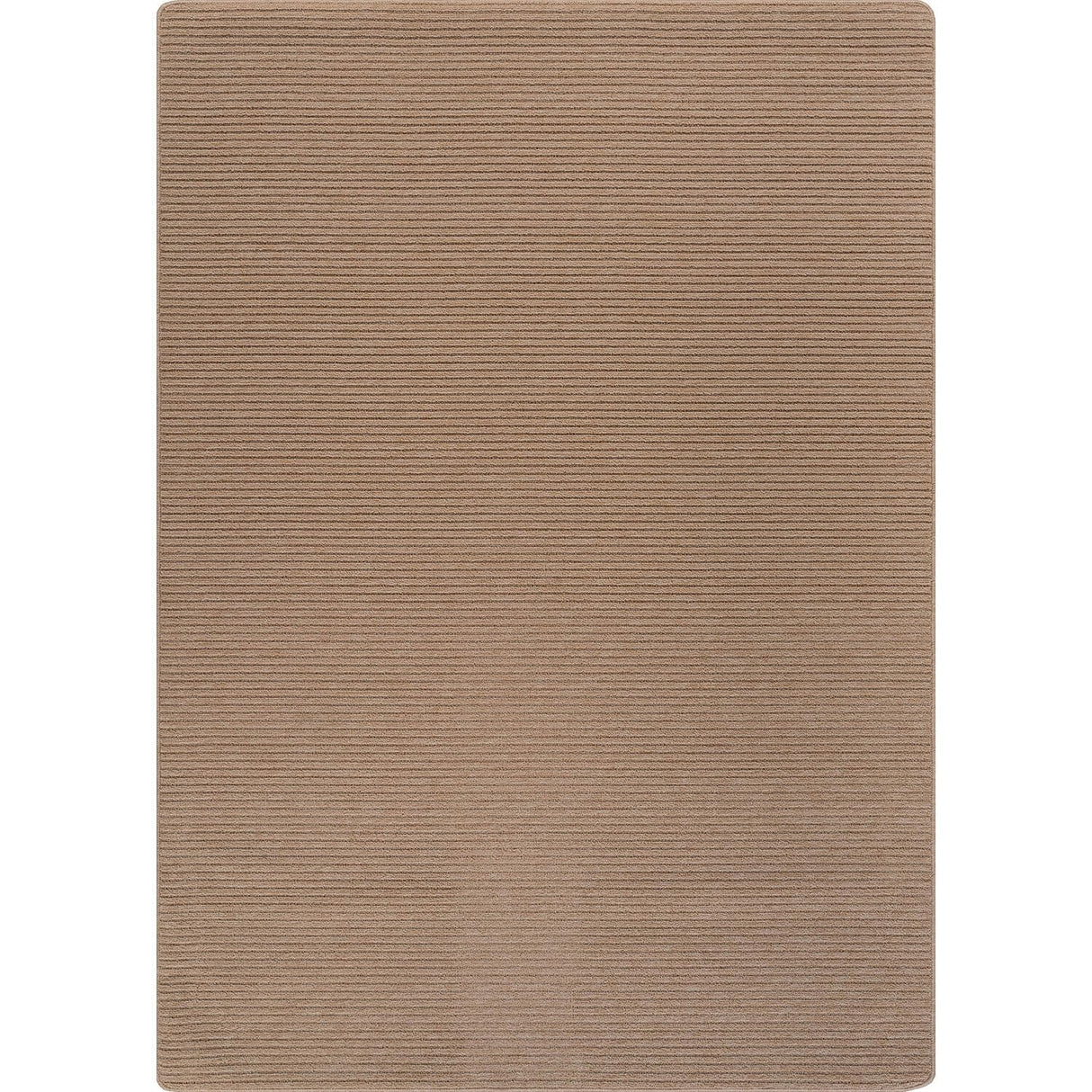 Non Slip Beige Solid Rubber Back Rug for Living Room 8x10 Area Rugs for Kitchen,