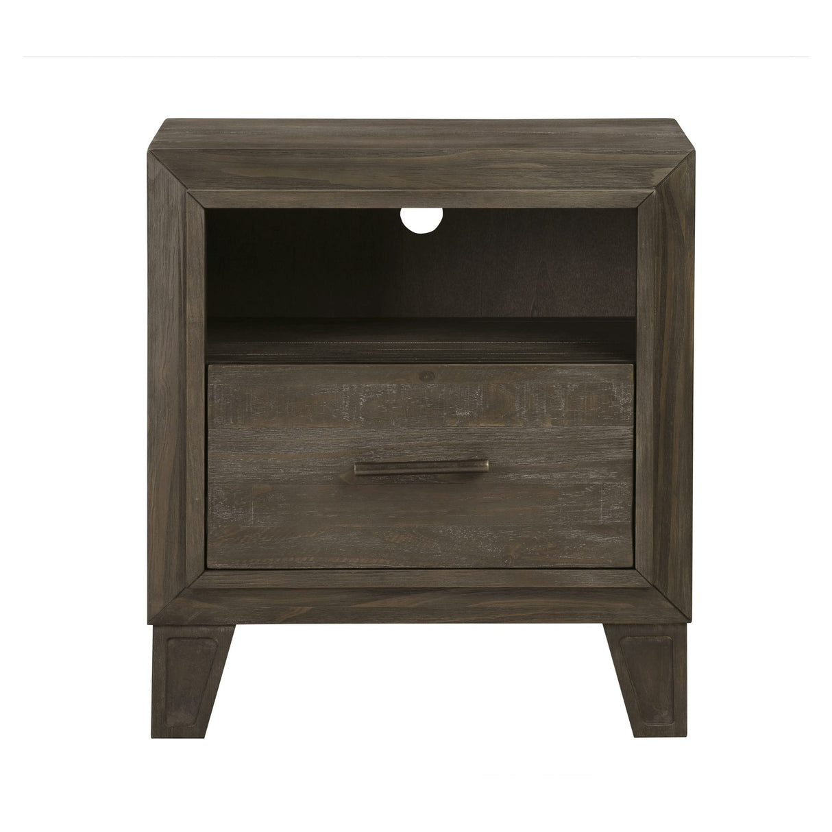 26 Inch Mae Solid Pine Wood Nightstand