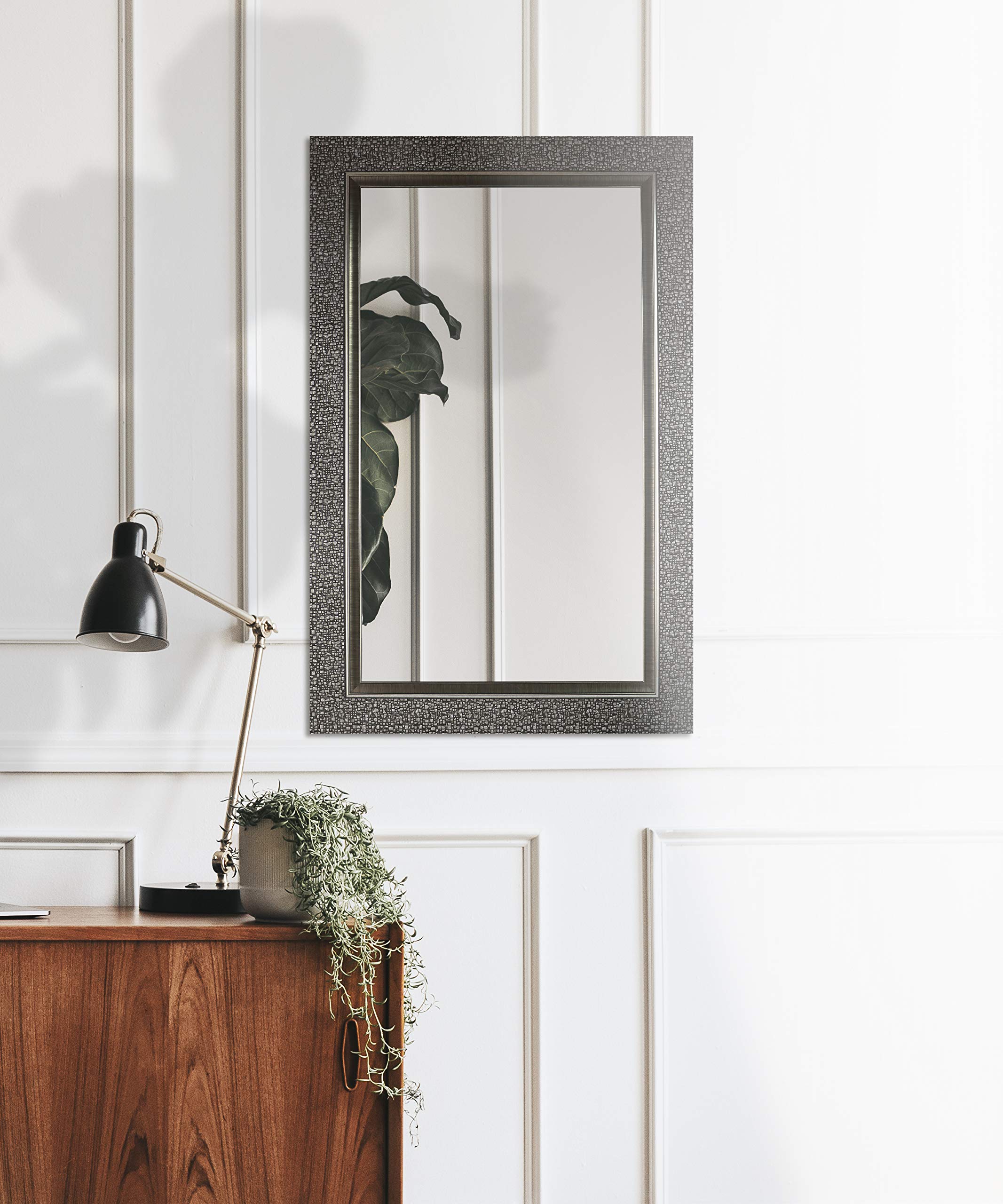 IMM101 Antique Mosaic Framed Designer Wall