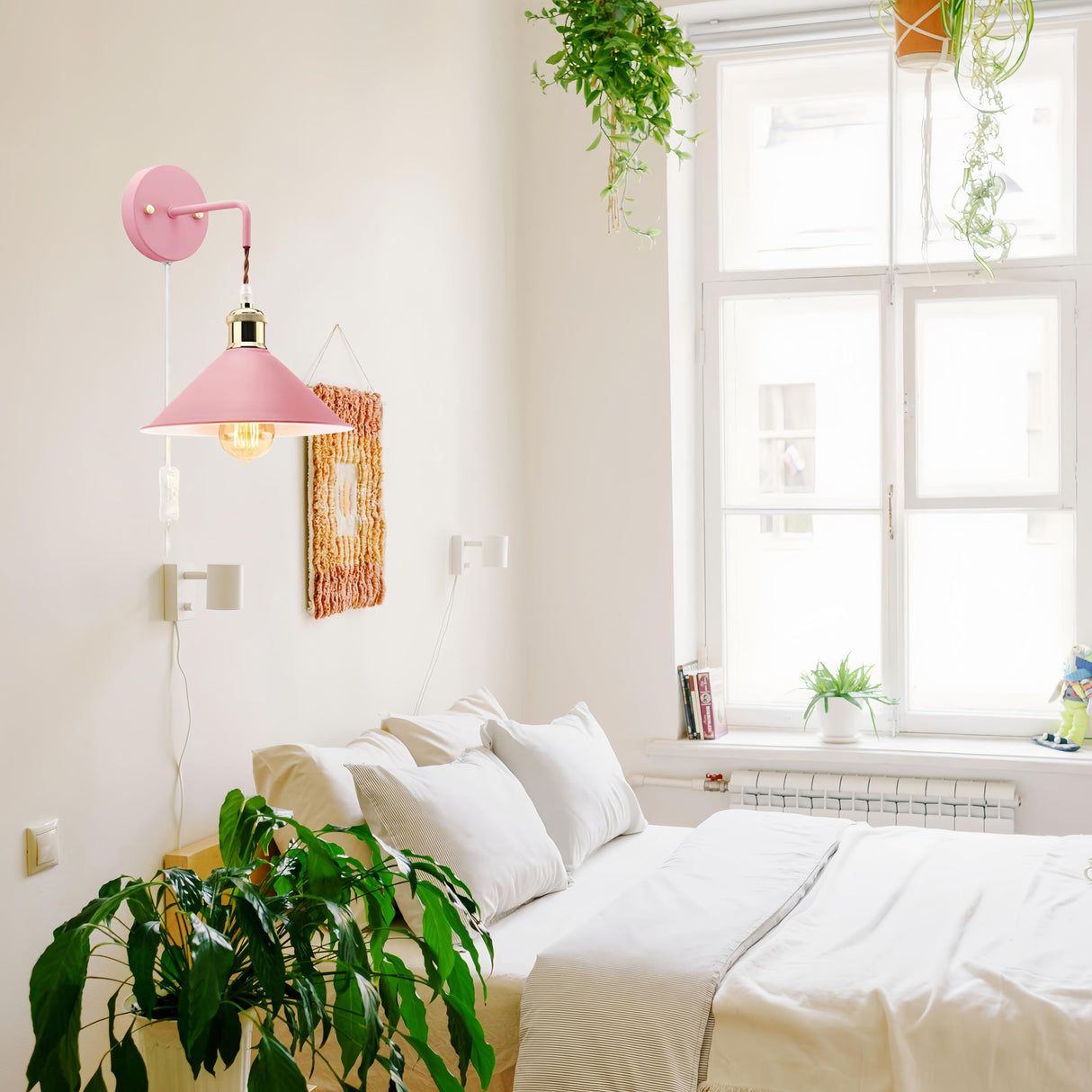 Transform Your Space with The Exquisite Plug-in Wall Sconce Lamp Set - Perfect