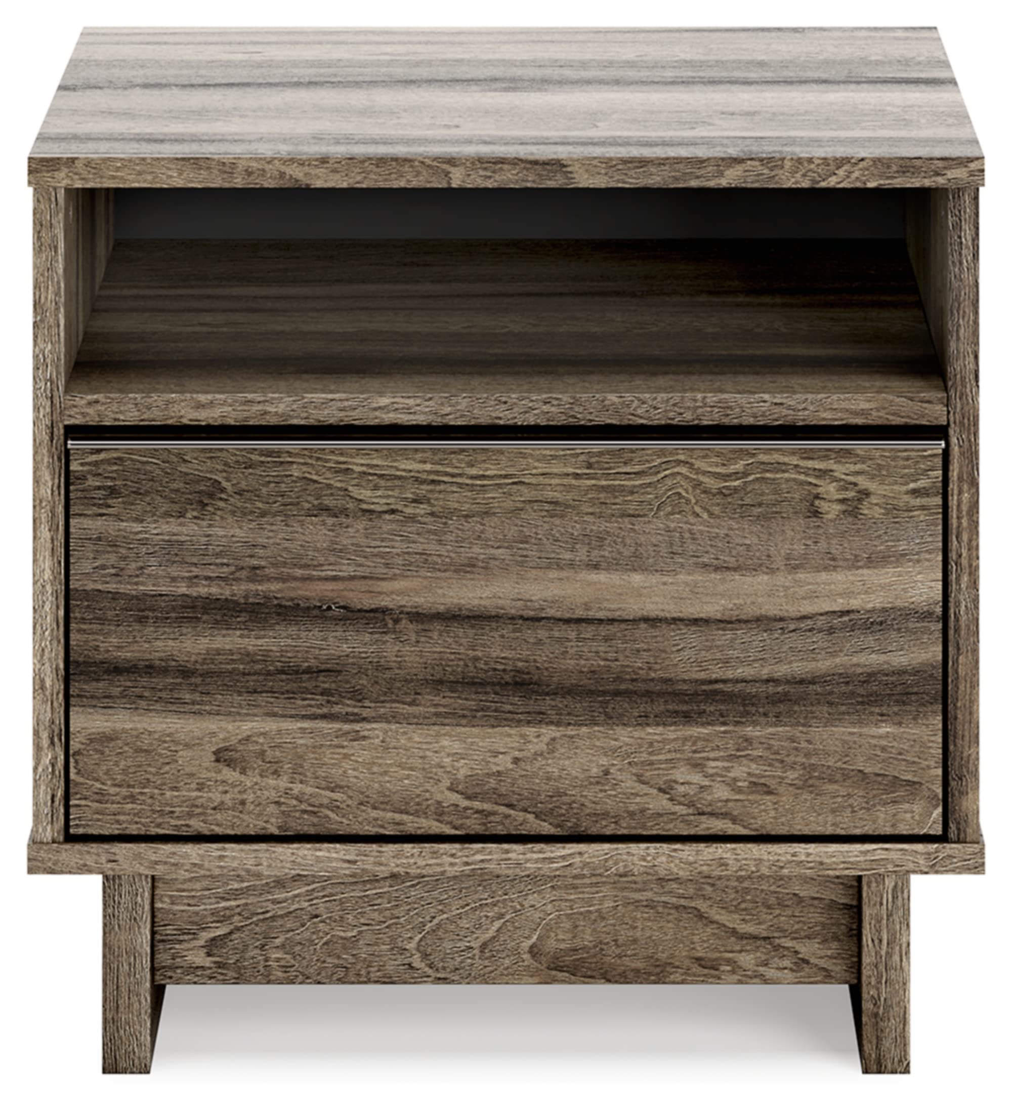 Sign Shallifer Traditional 1 Drawer Nightstand