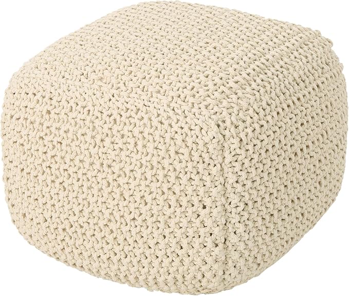 Home Pouf, Brown