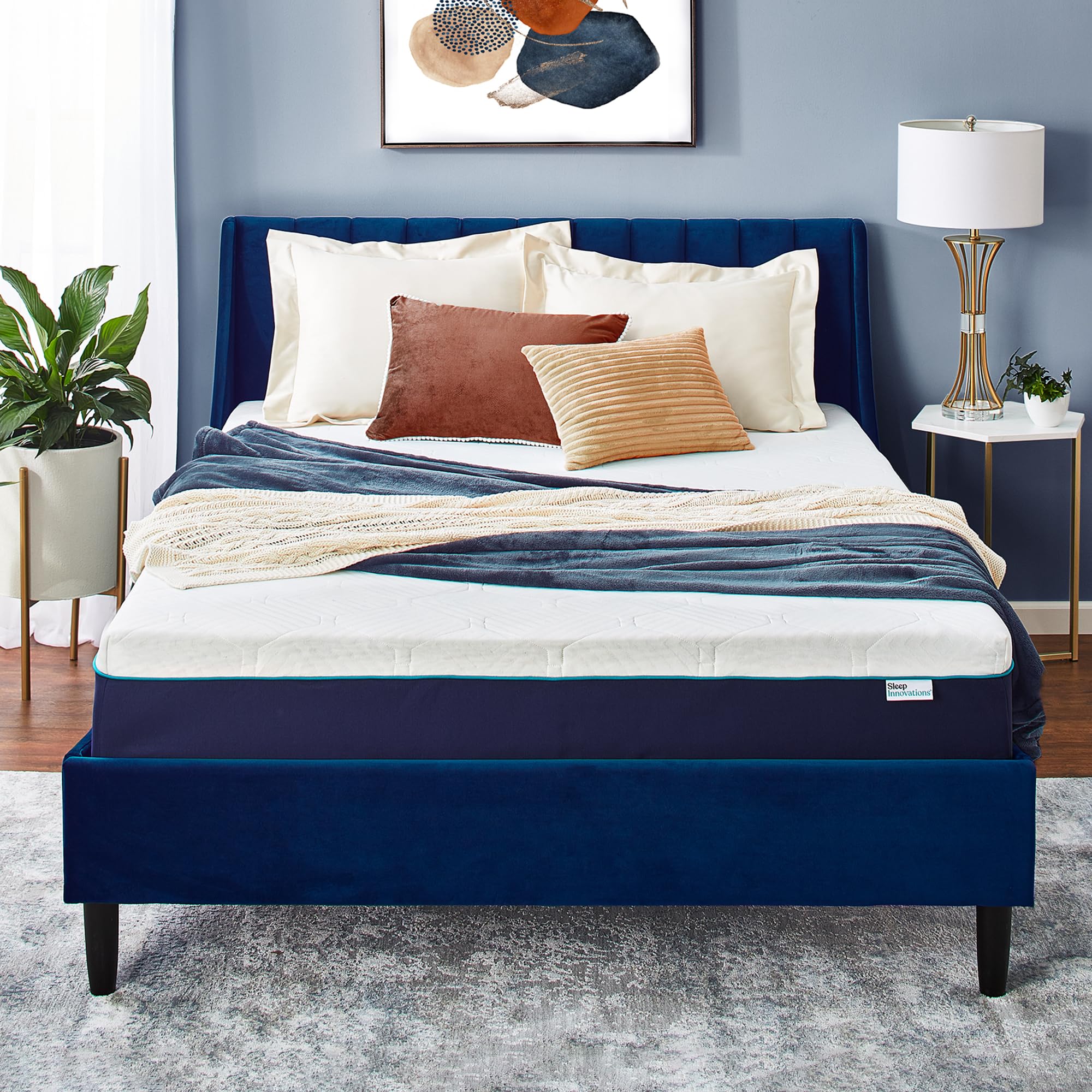 Arlo 12 Inch Cooling Firm Support Foam Mattress