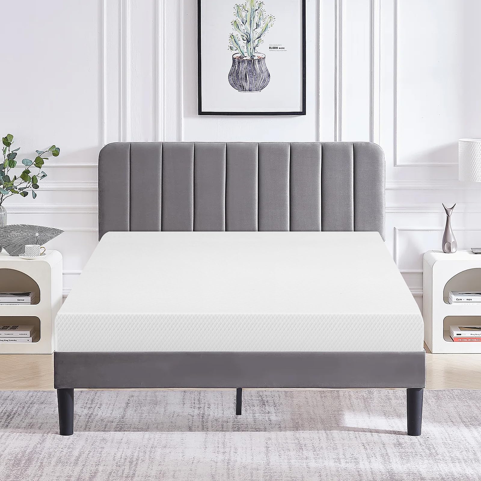5 Inch Green Tea Cooling Memory Foam Mattress