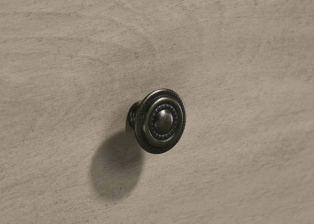 Home Furnishings Manchester 3-Drawer Nightstand Wheat