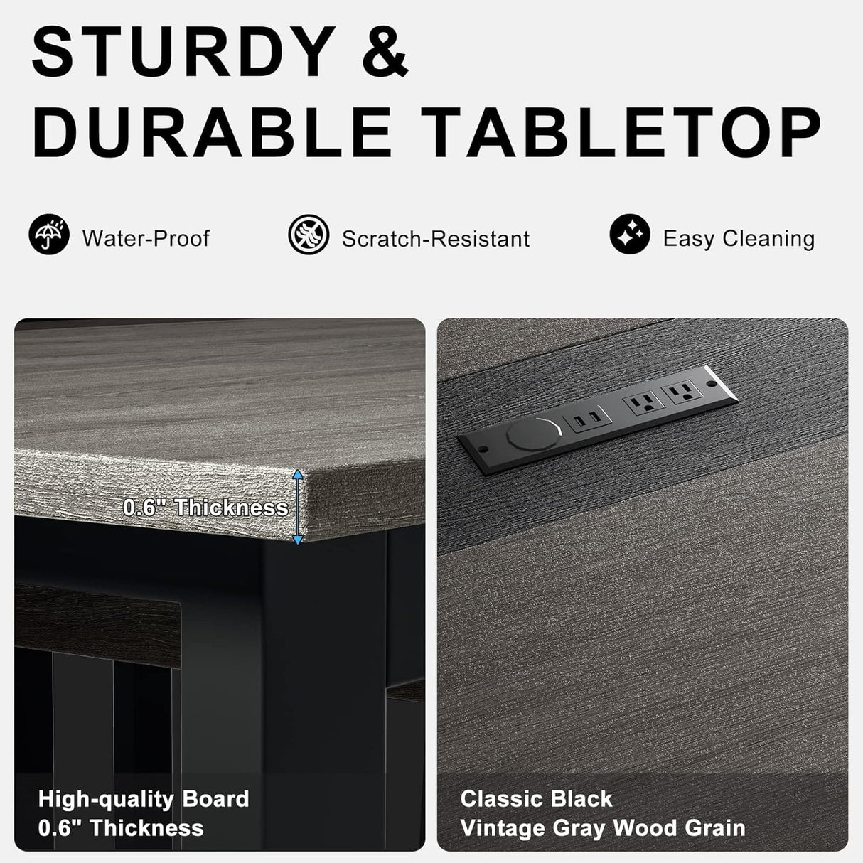 8FT Rectangular Conference Room Table, Meeting Seminar Table, boardroom Table