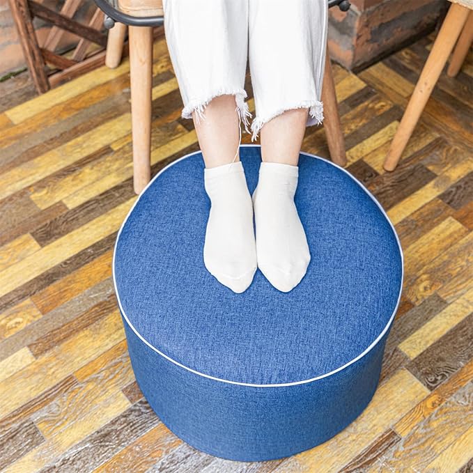 Outdoor Ottoman Outdoor Ottomans for Patio 19x12 Inches Modern Lightweight