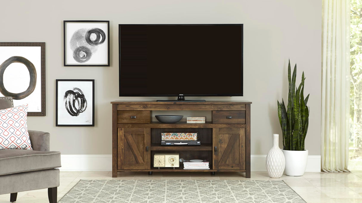 TV Stand for TVs up to 60" Wide, Rustic