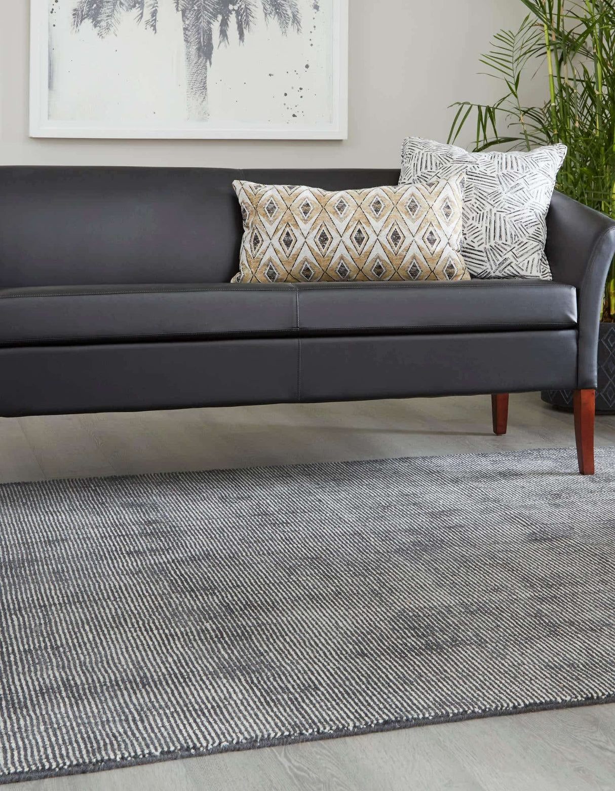 English Manor Collection Area Rug - Farmhouse (3' 3" x 5' 3" Rectangle, Earl Grey/ Ivory)