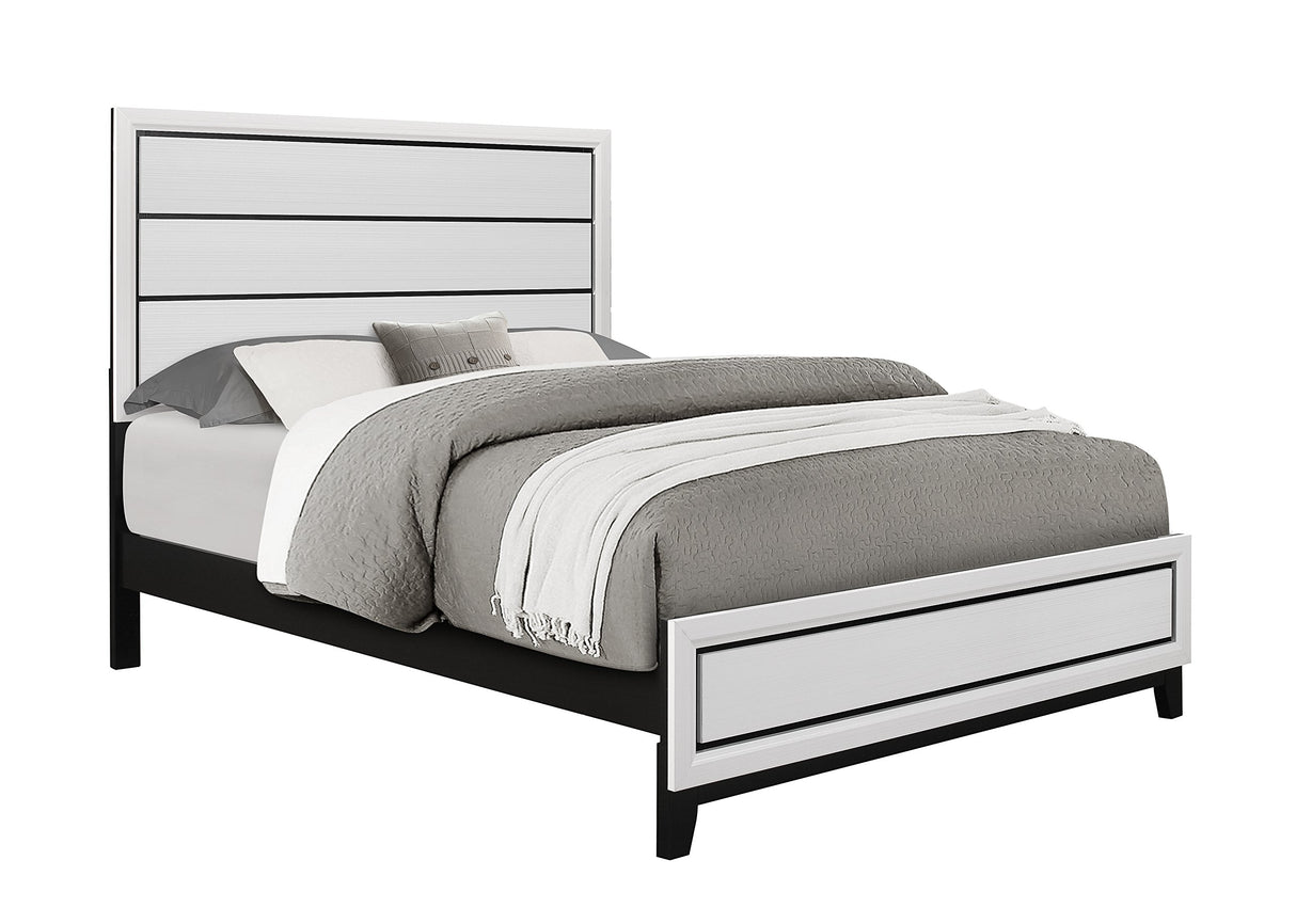 USA Kate BR Queen Bed, White