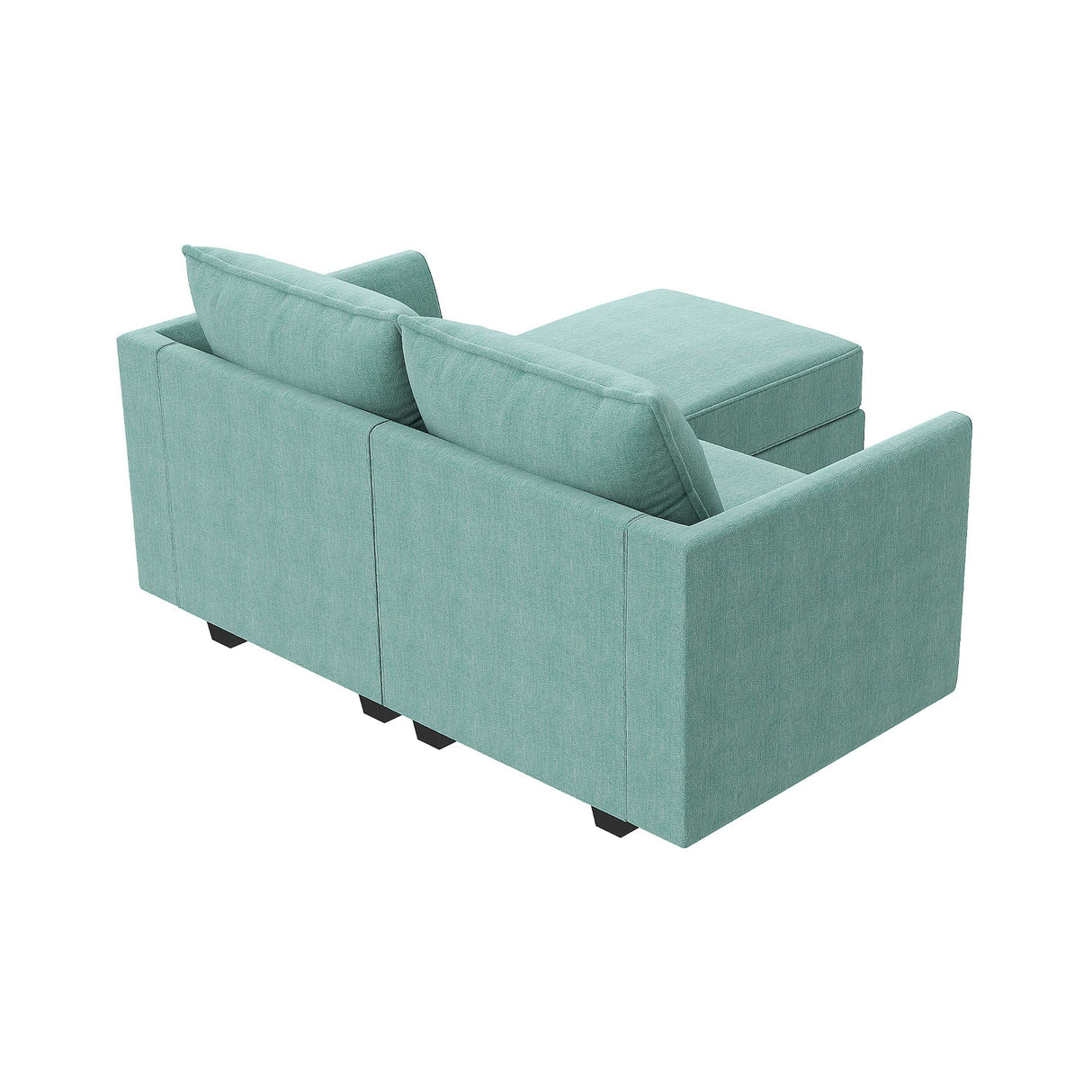 Modular Sectional Sofa 2 Seater Couch with Chaise L Shaped Modular Sofa
