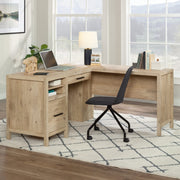 Pacific View L-Desk, L: 58.47" x W: 58.43" x H: 29.92"