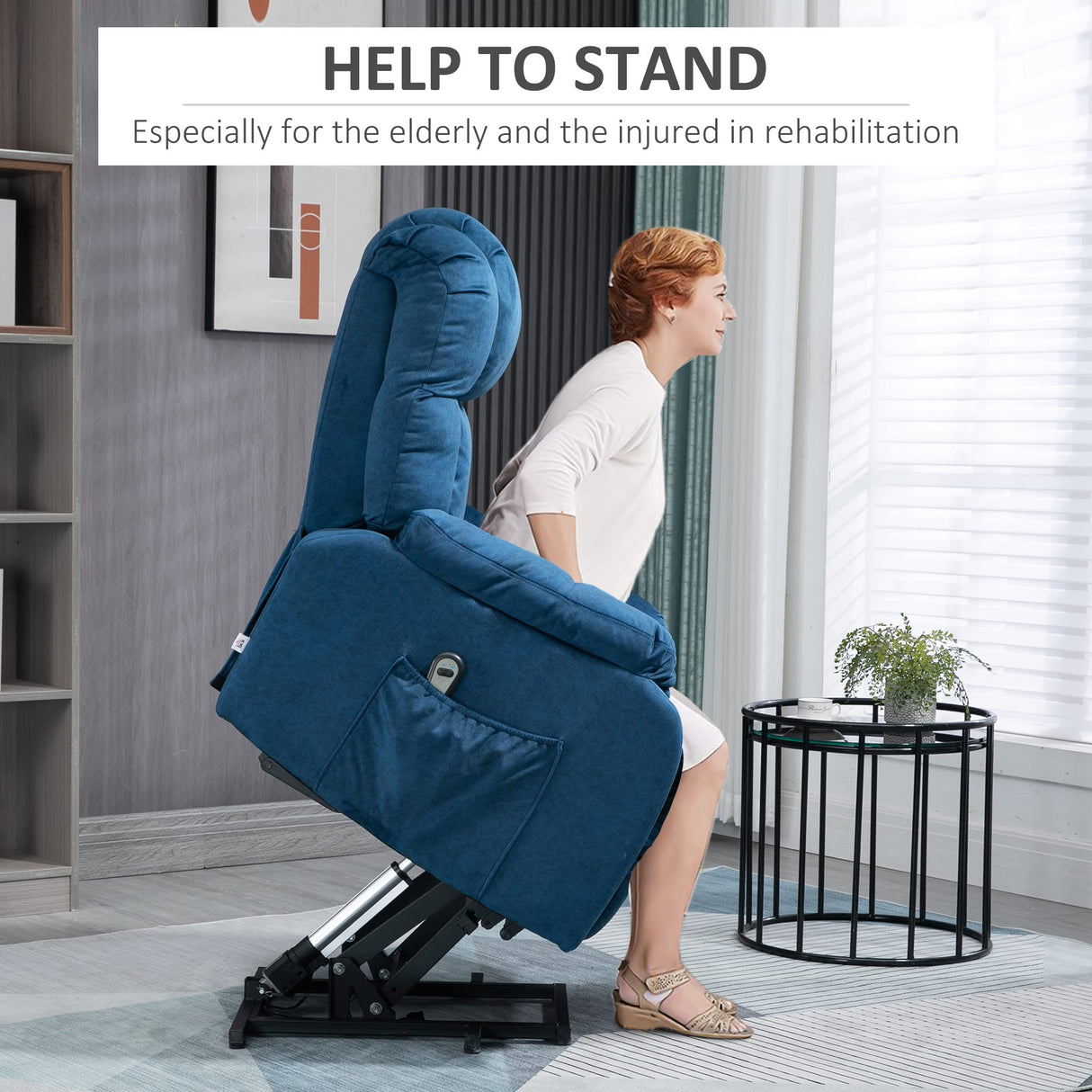 Power Lift Chair, Electric Recliner for The Elderly, Compact Living Room Chair