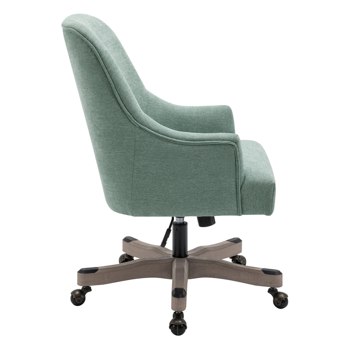 Bradwell Adjustable Swivel Office Chair - Mint Fabric