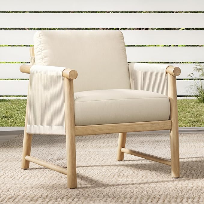 3 Pieces Boho Patio Rattan Bistro Set, Outdoor Wicker Chairs & Side Table Set