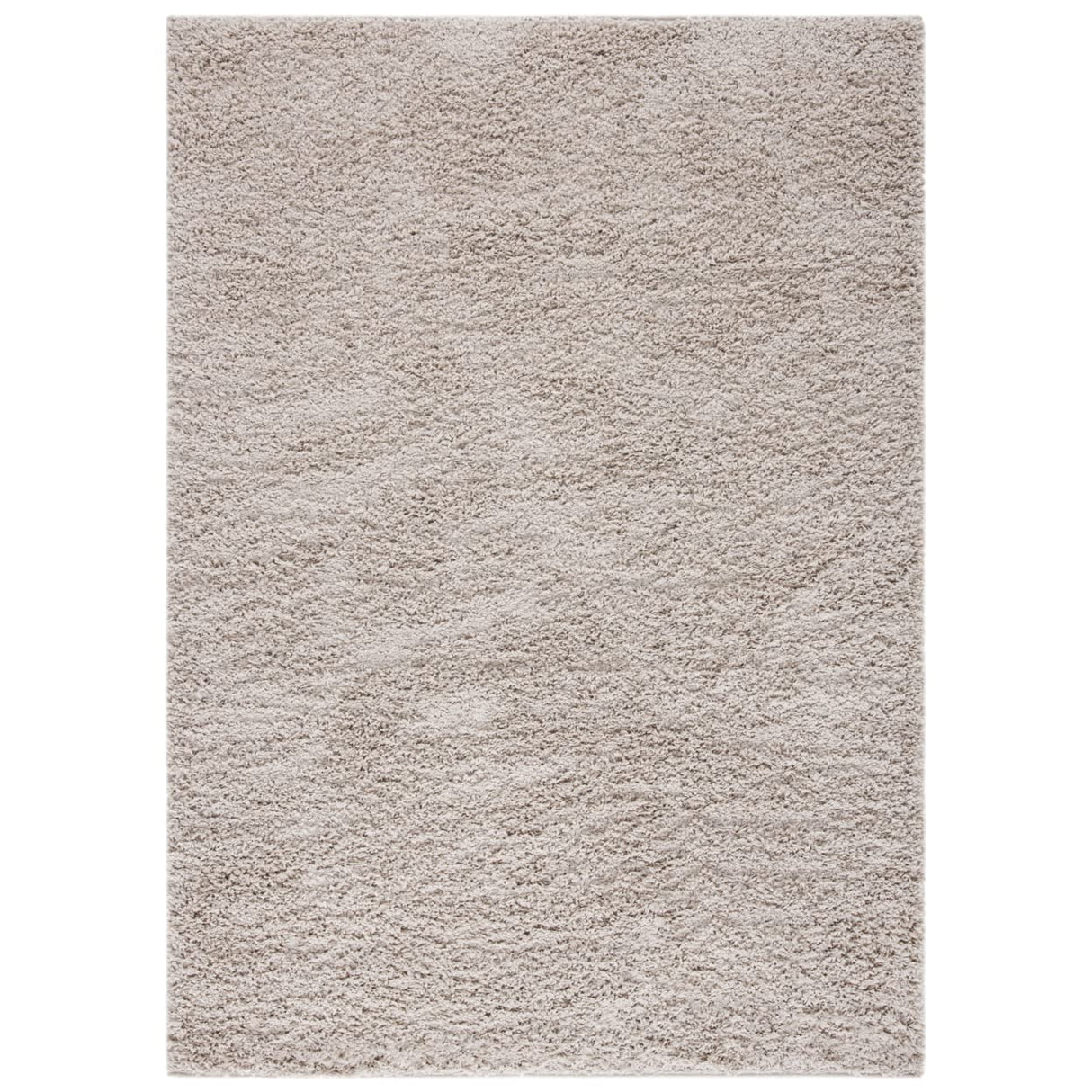Shag Collection Area Rug - 10' x 14', Taupe, Solid Design, Non-Shedding & Easy Care, 1.8
