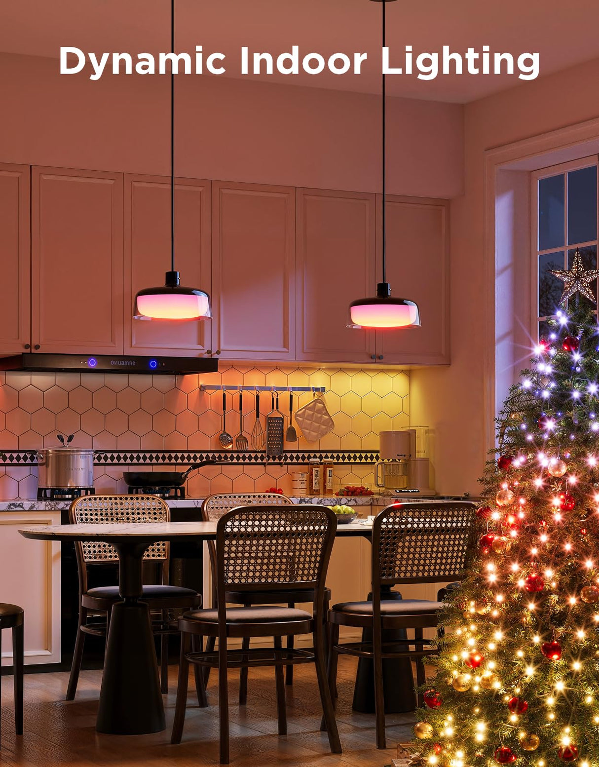 RGBIC Smart Pendant Light for Kitchen Island