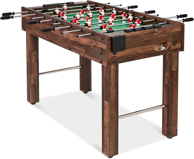 48in Competition Sized Foosball Table, Arcade Table Soccer for Home, Game Room