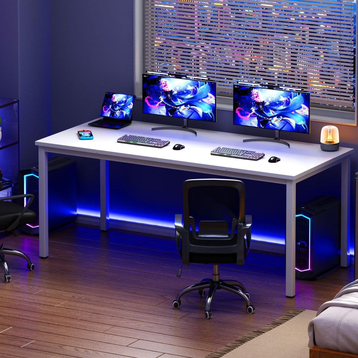 Large Computer Desk 70.8 x 31.5 inches Conference Table Large Office Desk