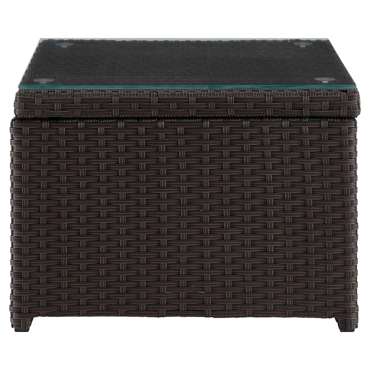 Menton 3-Piece Patio Furniture Set | Chair Lounge and 2-Seater Sofa with Coffee Table