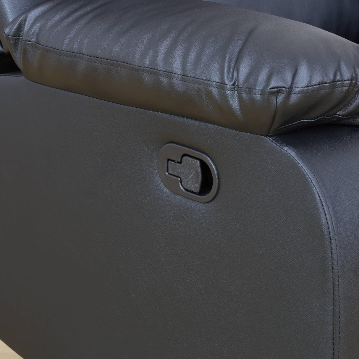 Faux Leather Living Room Sofa Set for Living Room, Game Room, Guest Room,Dormitory,