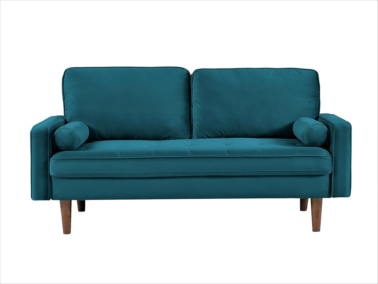 Velvet Tufted Sofas for Living Room, Classic Mid-Century Style with Modern Silhouette
