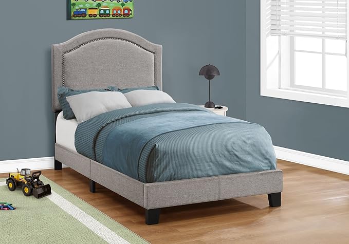 Bed Frames, Queen, Grey
