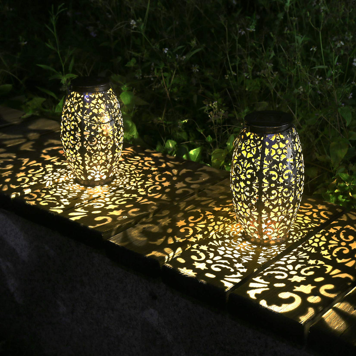 Solar Lantern Lights for Hanging or Table Outdoor Solar Light