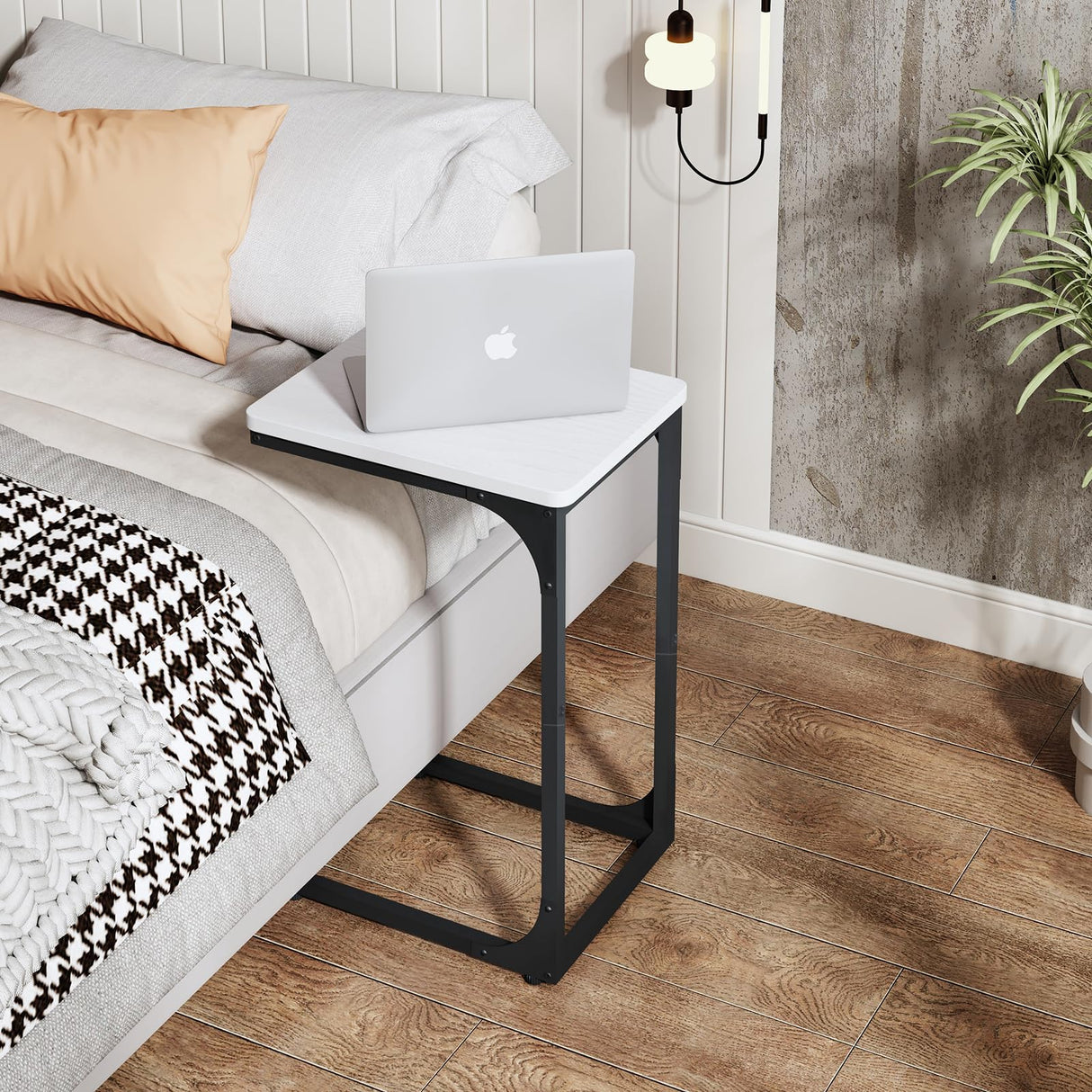 C Table Side Table Set of 2 Living Room Sets C Shaped Couch Tray End Tables Modern