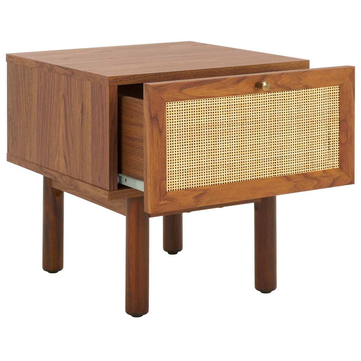 Collection Aino Walnut 1-Drawer Nightstand