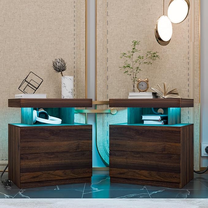 Rustic Brown Nightstand