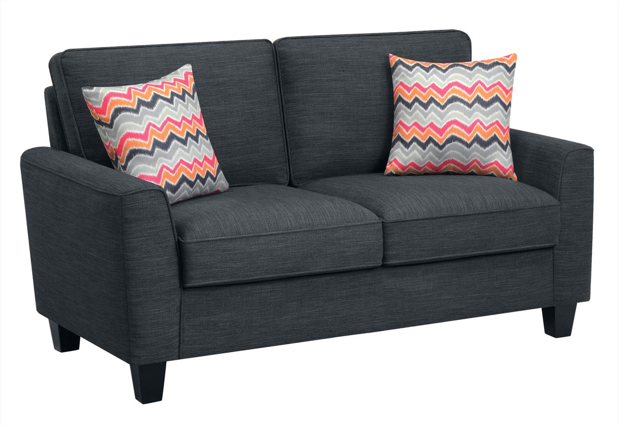 Astoria Upholstered Sofas Flare Arm Fabric Living Room