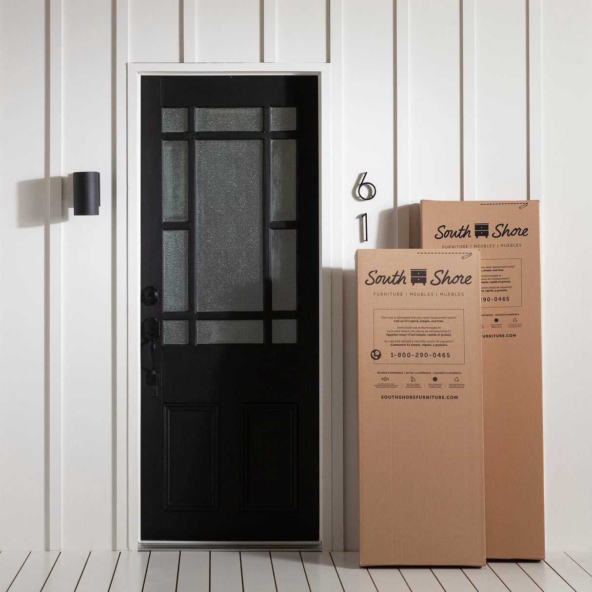 Versa L-Shaped Desk, Gray Maple