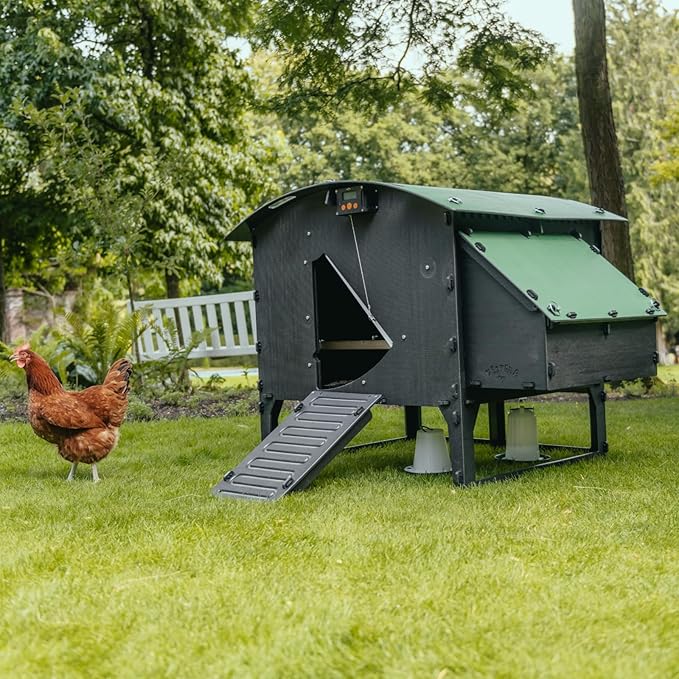 Nestera Portable Chicken Coop – Easy Clean, Weatherproof Plastic Hen House